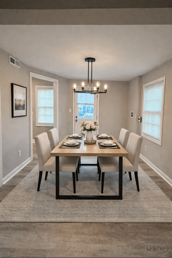 Luxury vinyl plank flooring*